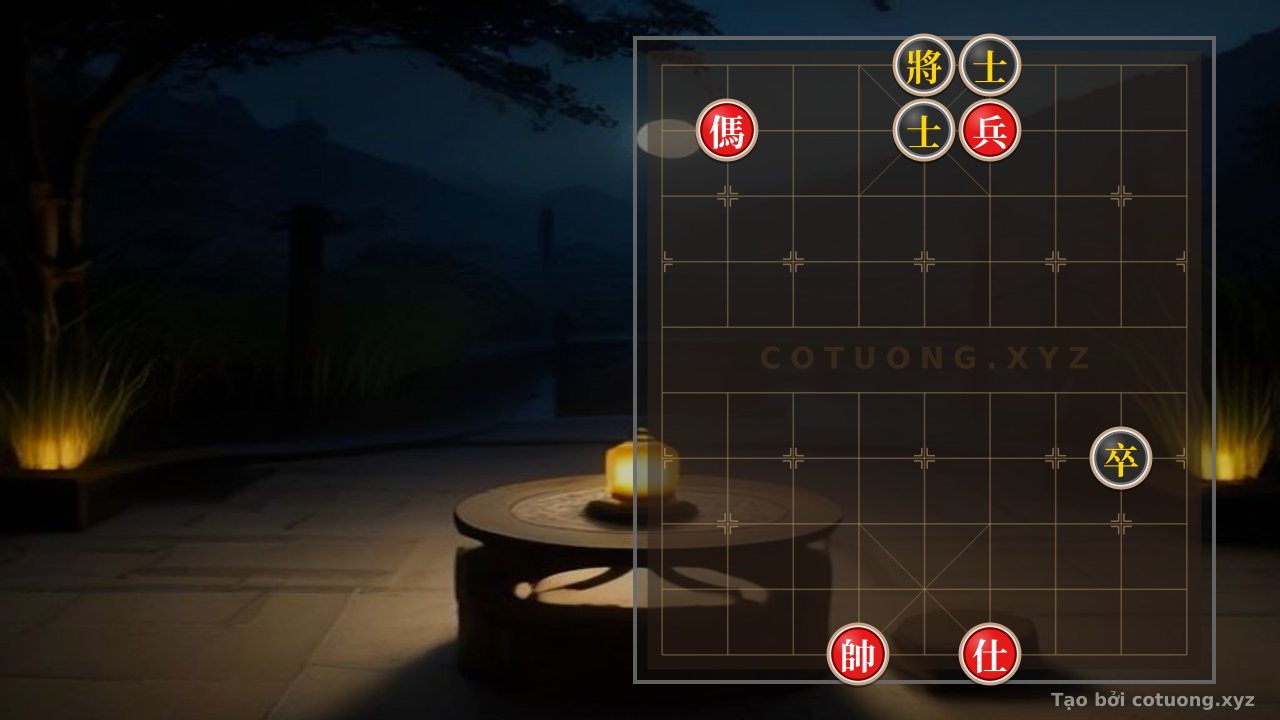 Thế cờ: The 'Red Horse on 8th Rank' Strategy - Xiangqi Tactics When Trapped — Cờ Tướng Online