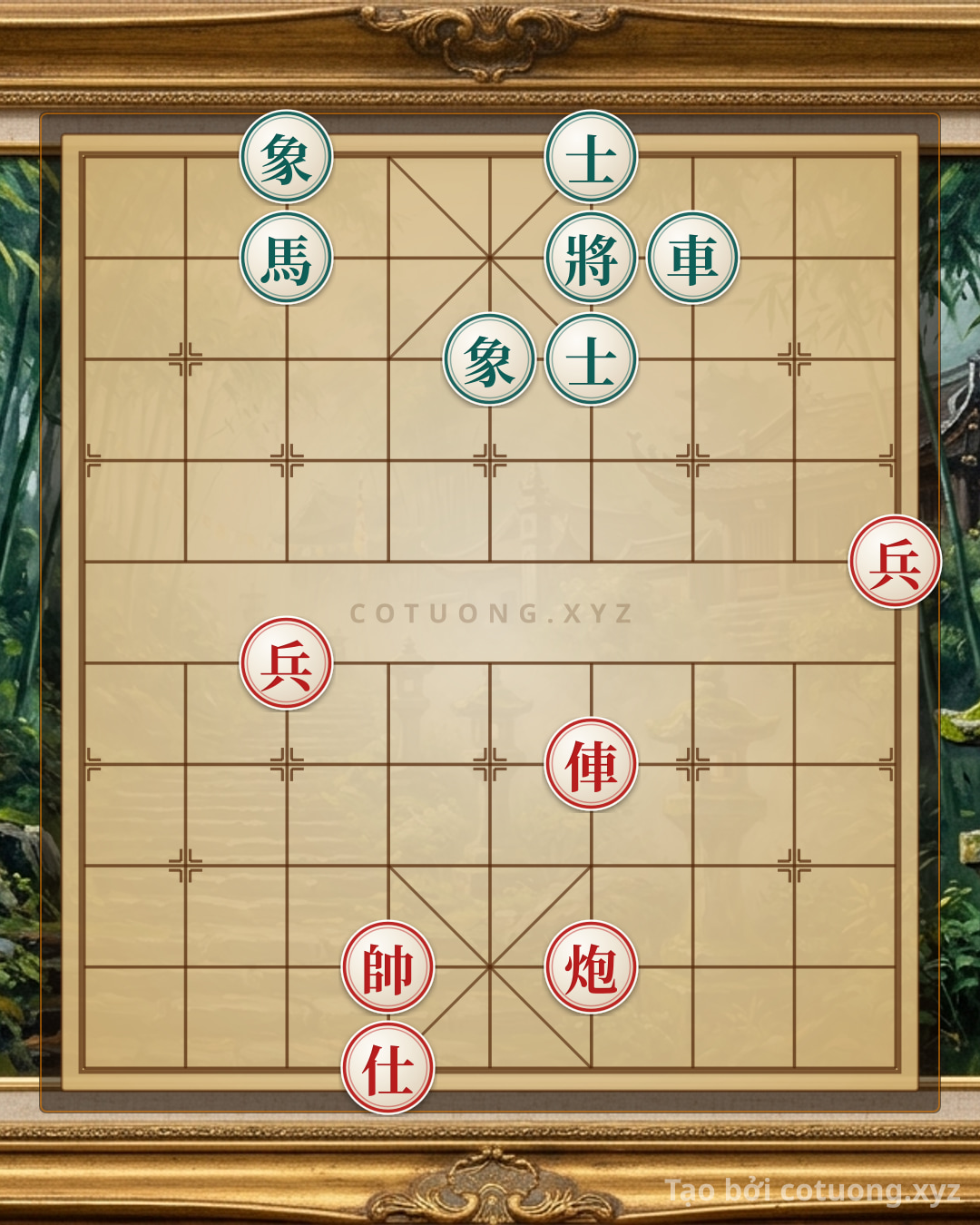 Challenge: Red General's Checkmate: The Sacrifice Strategy to Trick the Black Side in 10 Moves - Can you solve it?