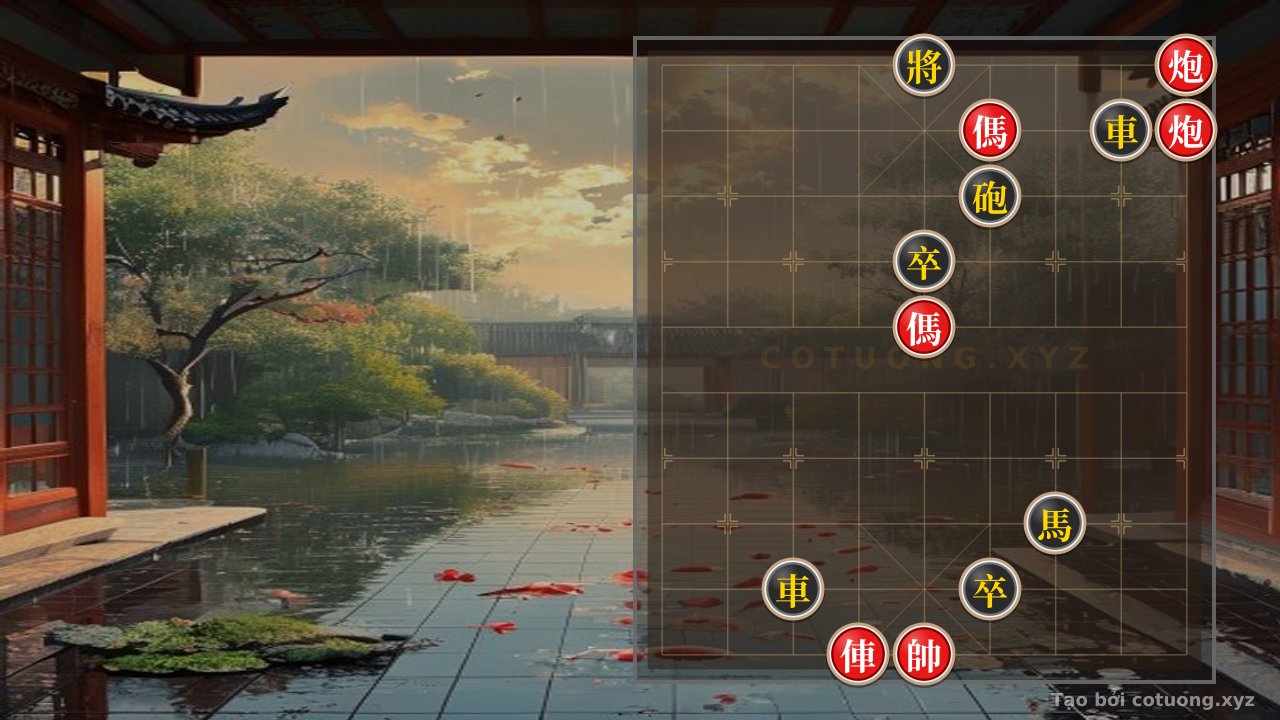 Thế cờ: The Deadly Trap in Xiangqi: 