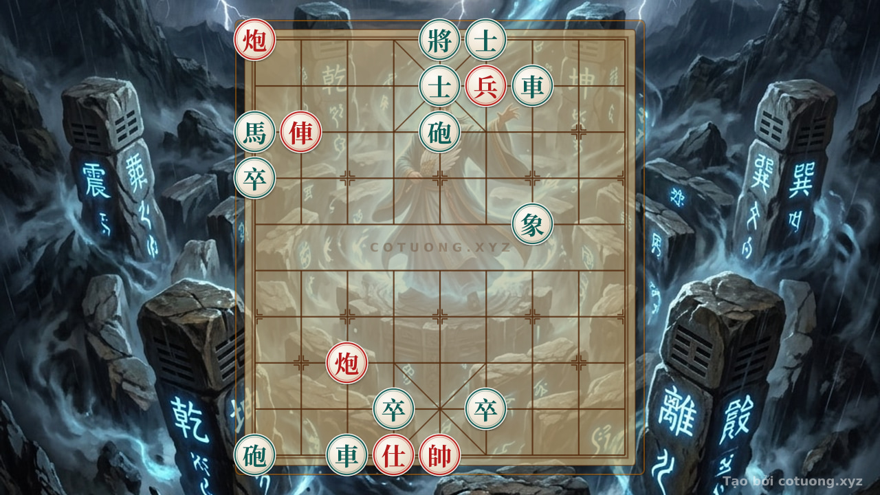 Thế cờ: Red Cannon on File 9, Rank 10: A Deceptive Move That’s Brilliantly Clever — Cờ Tướng Online
