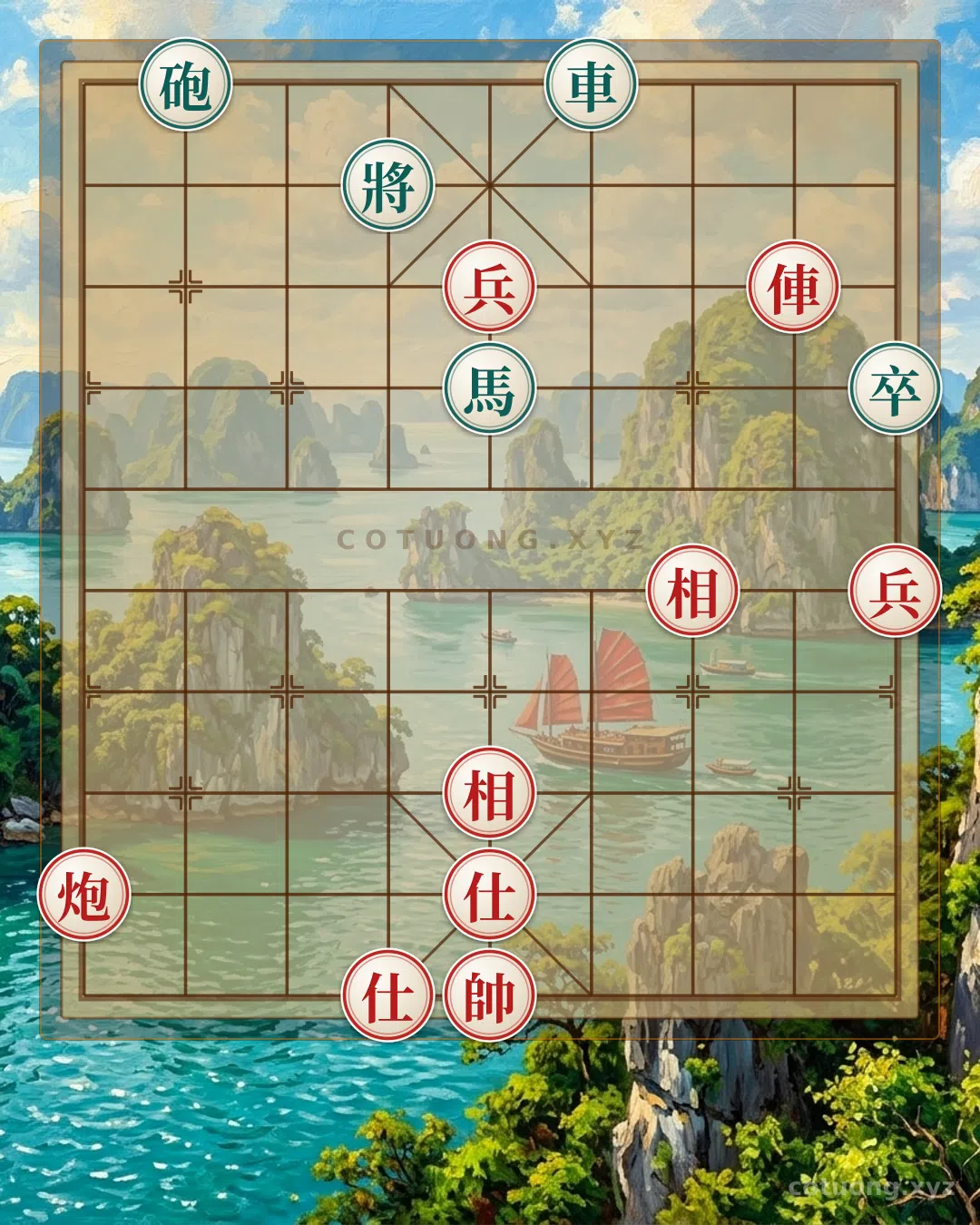 Thế cờ: Xe Đỏ Đâm Thẳng Như Lưỡi Gươm: Bí Kíp Phòng Ngự Cho Tướng Đen Trong Thế Trận Cờ Tướng — Cờ Tướng Online