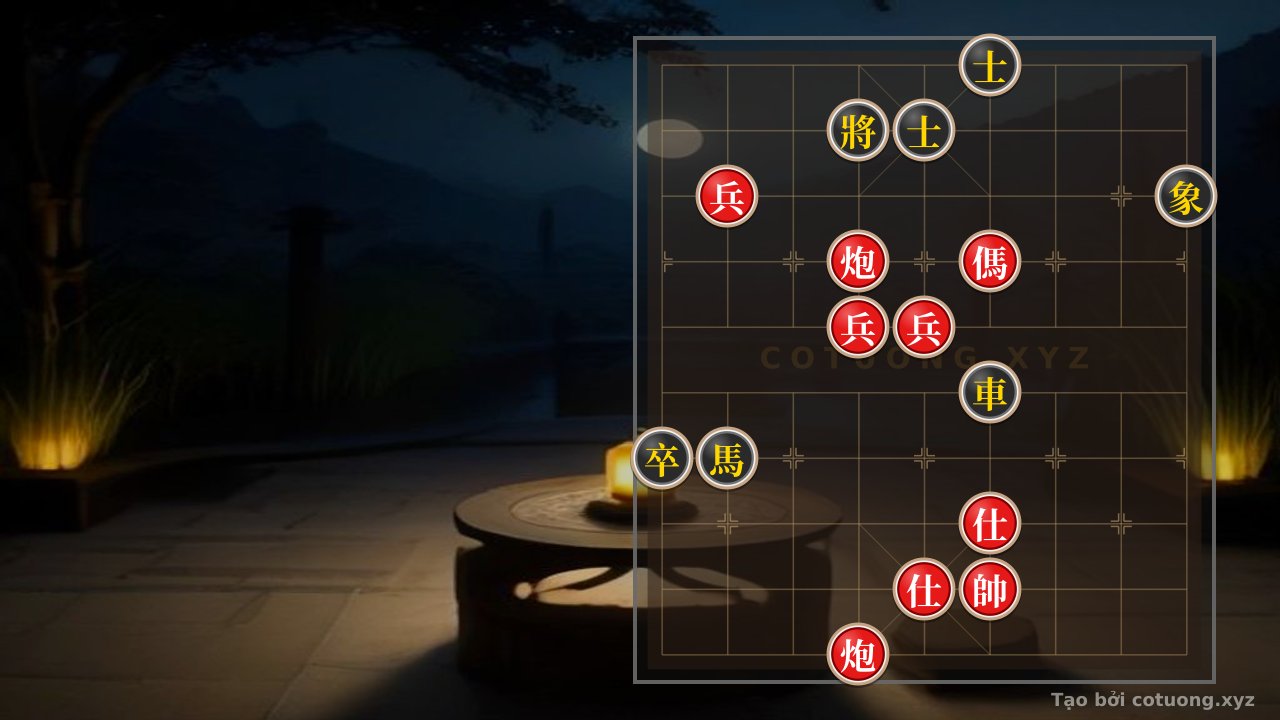 Thế cờ: The Secret to Defense and Counterattack in the 'Red Horse Interlocking' Formation - Vietnamese Chess — Cờ Tướng Online
