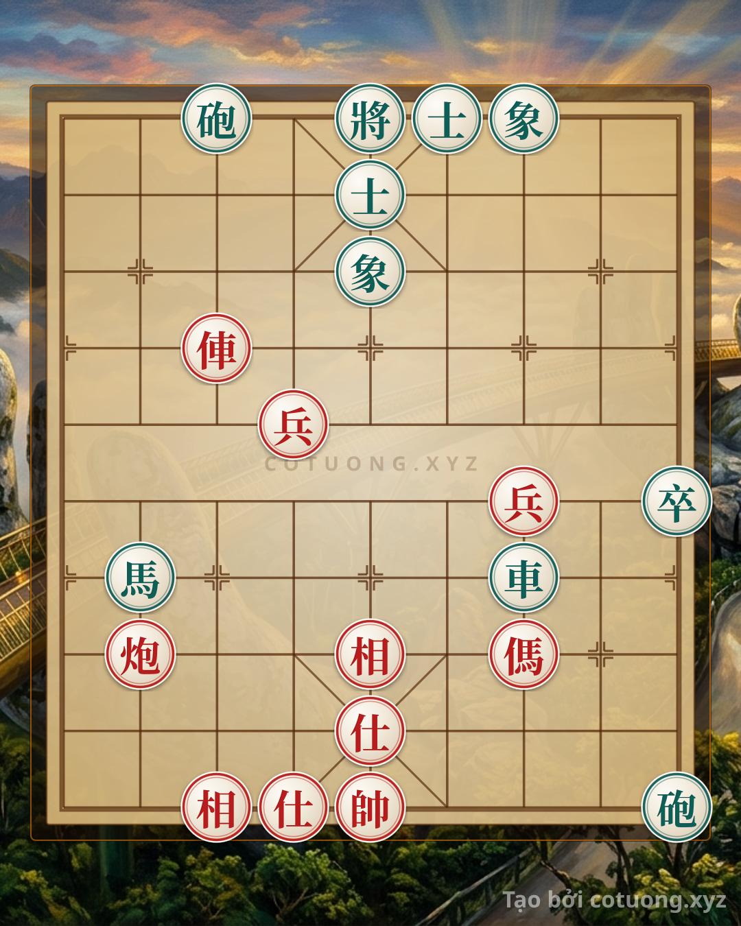 Challenge: The Cruel Trap: Red Chariot at 7th File 7th Rank Attacks Black Cannon at 9th File 1st Rank - Unmatched Xiangqi Strategy - Can you solve it?