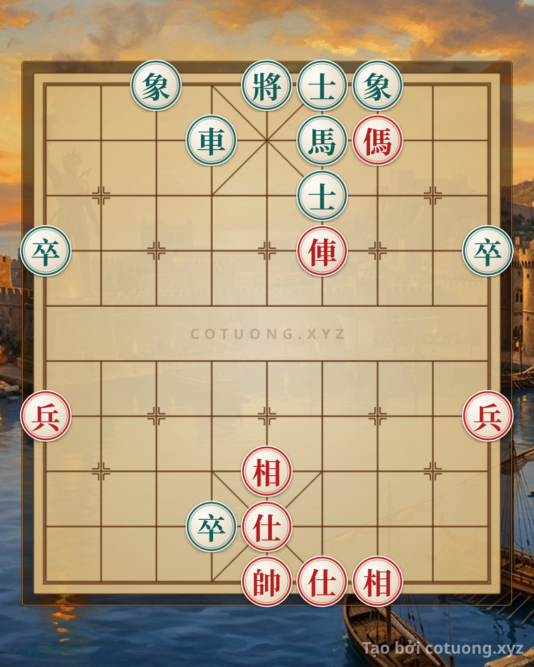 Challenge: Xiangqi: Black's General is Threatened, Red's Chariot Attacks Directly - Can you solve it?