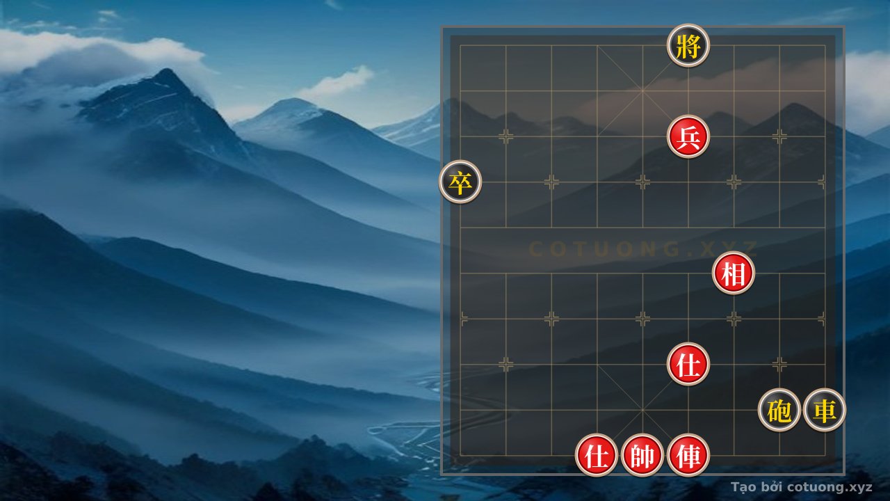 Thế cờ: Black Cannon Attack - Red Chariot Defense: A Battle of Survival — Cờ Tướng Online