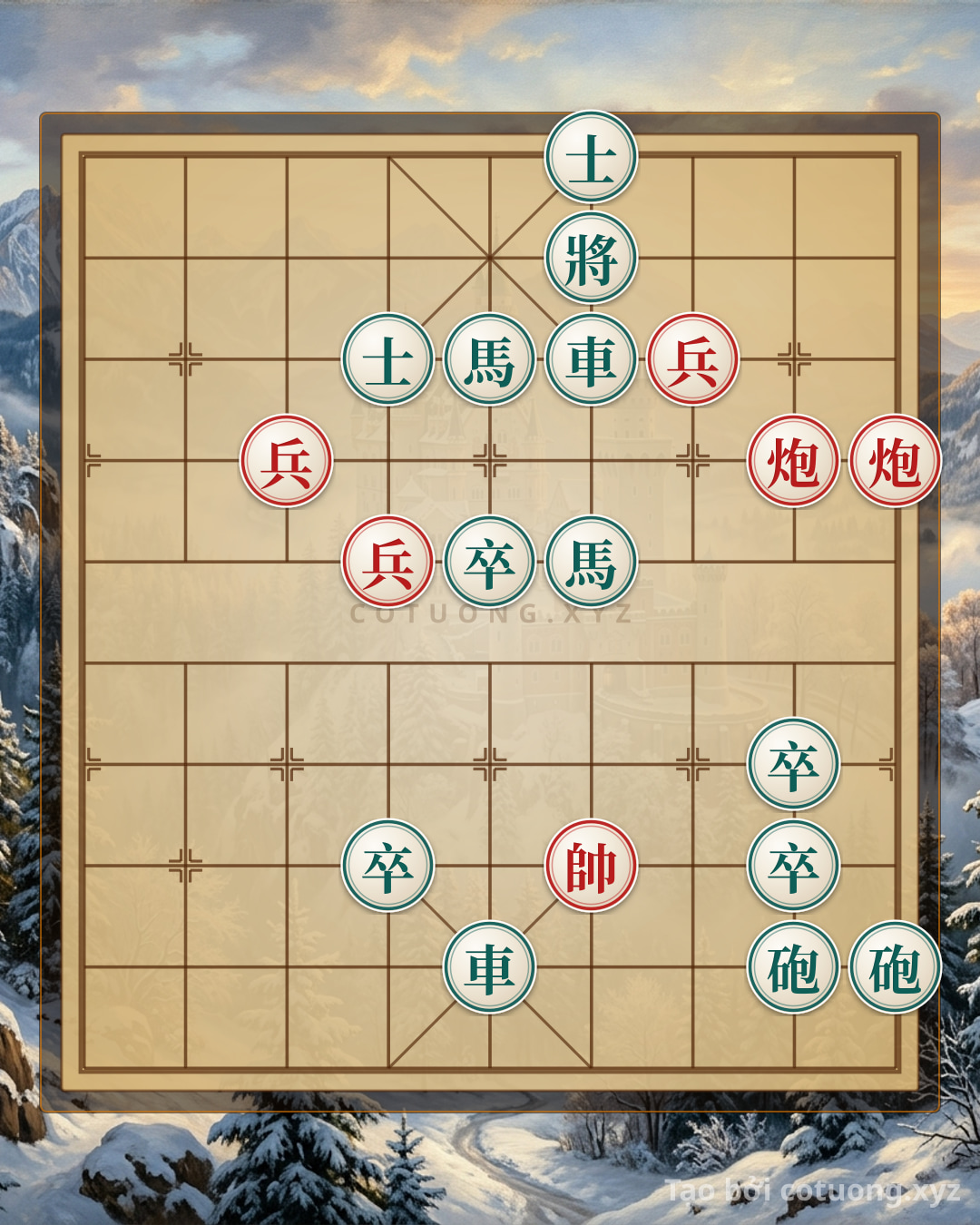 Challenge: Red Attacks the Black Advisor: Counterattack Strategy from a Pinned Position - Can you solve it?