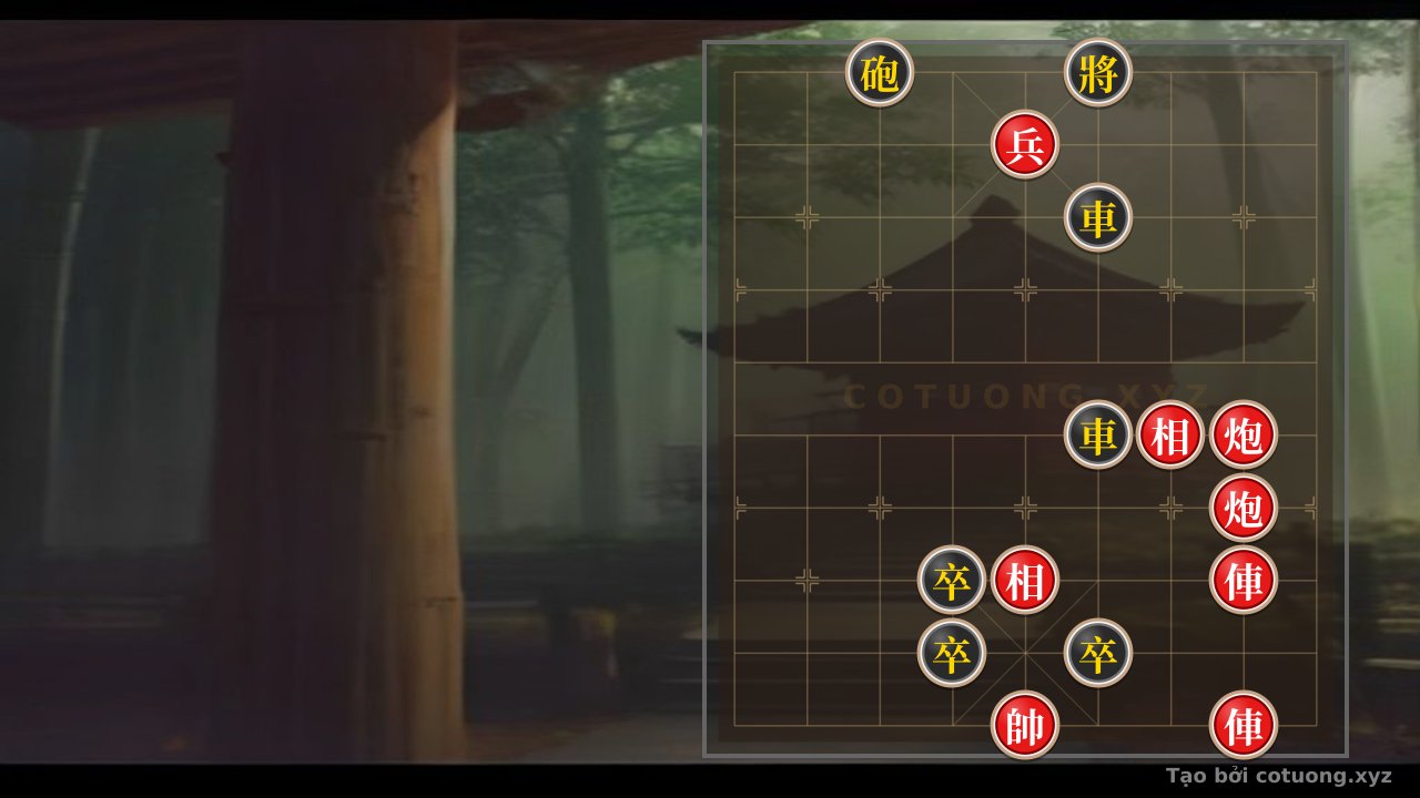 Thế cờ: The Ultimate Xiangqi Strategy: When Two Red Chariots Face Off Against the Double Black Chariots in a Legendary Endgame — Cờ Tướng Online
