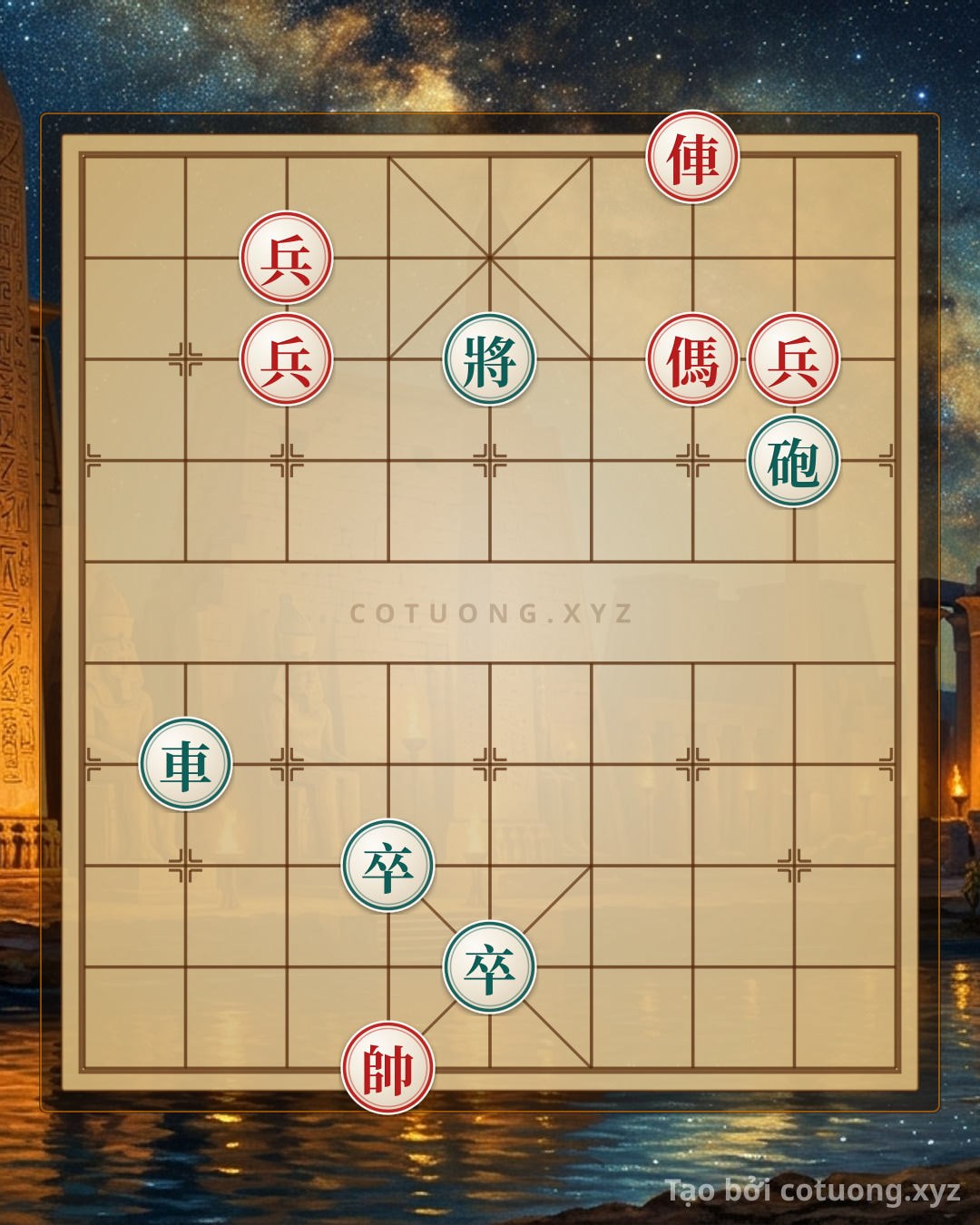 Challenge: Xiangqi Secrets: The Red Chariot's Lone March 3 - The Art of Counterattack in the Siege Formation - Can you solve it?