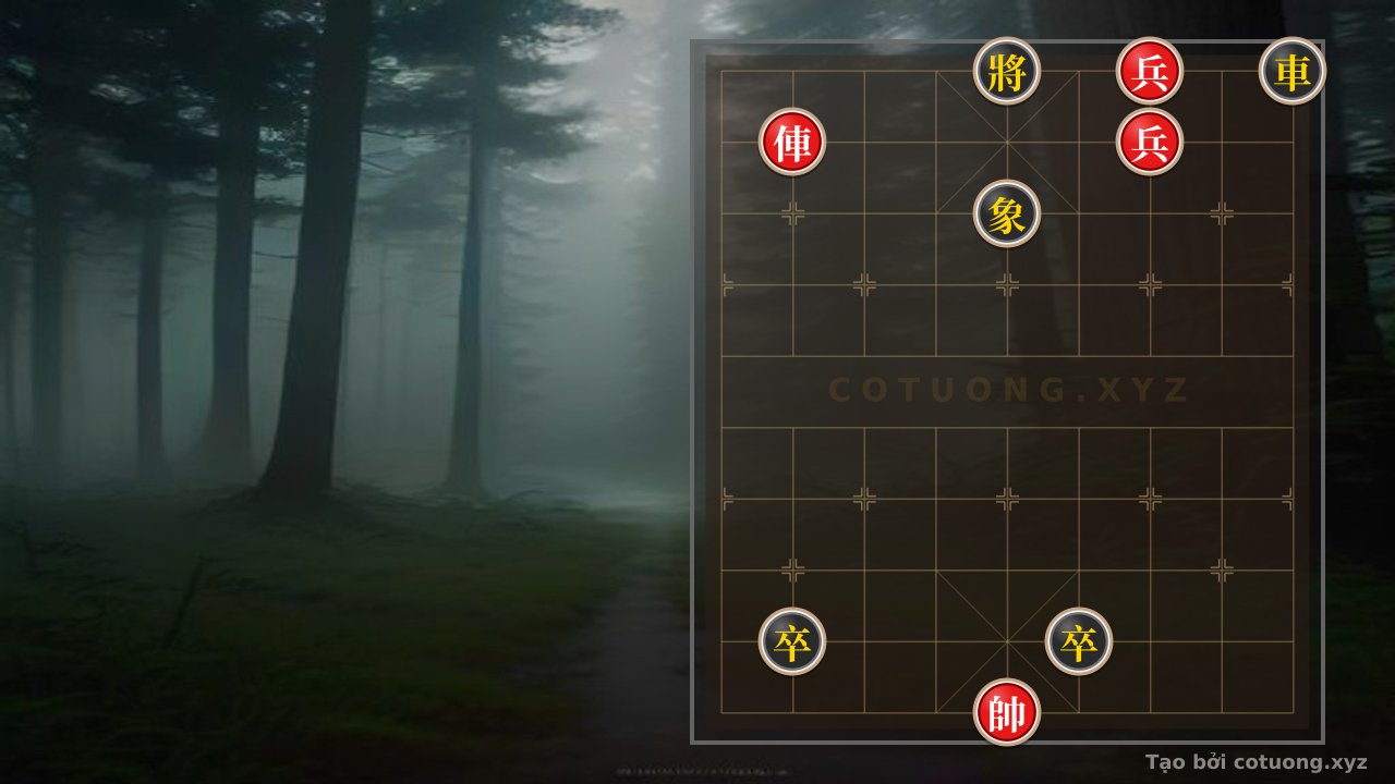 Thế cờ: The Secret of 'The Black Rook Trapped' - The Red General's Strategy in the Historic Battle — Cờ Tướng Online