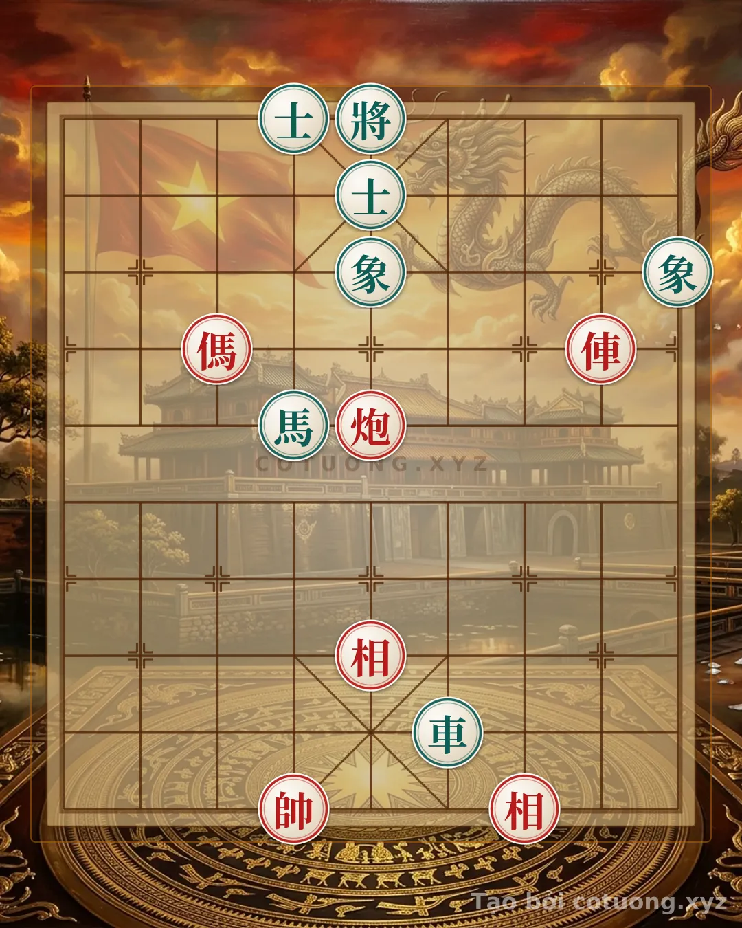 Challenge: Xiangqi: Breaking the Double Horse Formation with Black - A Fatal Strategy - Can you solve it?