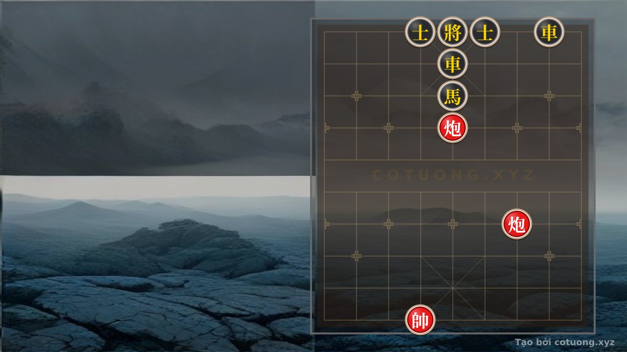Thế cờ: The 'Double Horse Interlocking' Strategy - A Lesson in Red Cannon's Attacking Tactics — Cờ Tướng Online