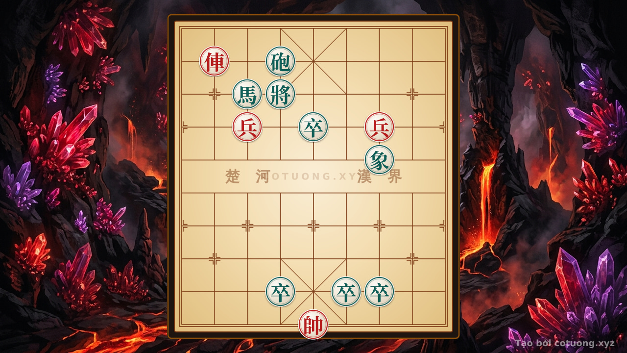 Thế cờ: Hidden Xiangqi: Red Rook Two Pawns vs. Black Horse Four Pawns - What Trap is Waiting? — Cờ Tướng Online