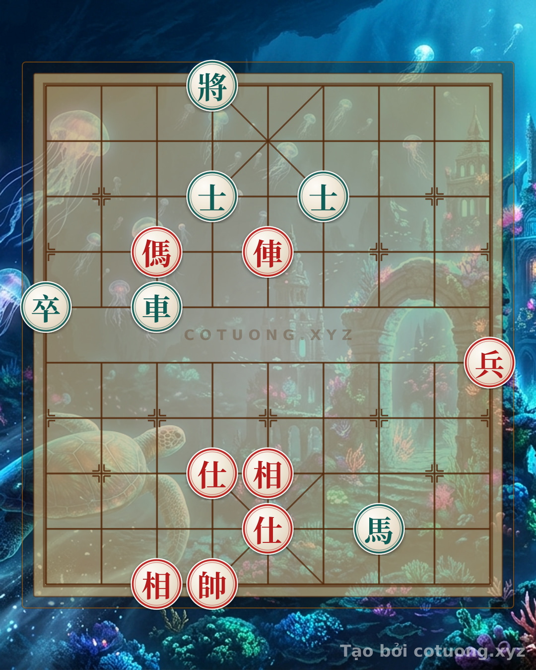 Challenge: The Labyrinth of Death: Decoding the Rook-Horse Trap in the Face-to-Face Rook-Horse Trap - When Every Move is a Blade of Swords - Can you solve it?