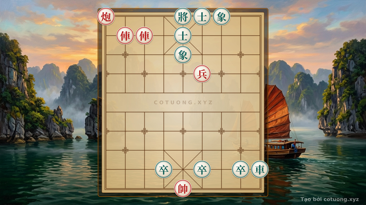 Thế cờ: Phoenix at the Top - Red's First Move in the Opening — Cờ Tướng Online