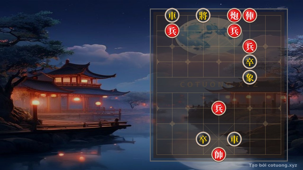 Thế cờ: The Secret to Breaking the Xiangqi (Chinese Chess) Xichibi Formation: Red's Rook-Cannon 4-Piece vs. Black's Double Rooks - Master Tactics from the Three Kingdoms — Cờ Tướng Online