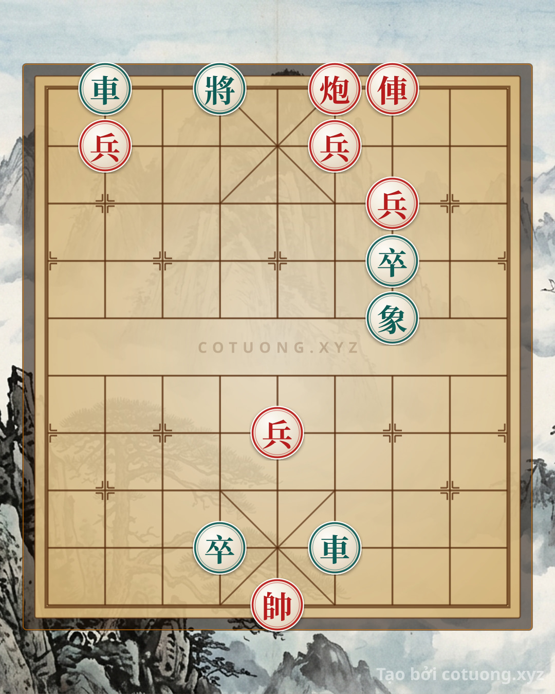 Challenge: The Secret to Breaking the Xiangqi (Chinese Chess) Xichibi Formation: Red's Rook-Cannon 4-Piece vs. Black's Double Rooks - Master Tactics from the Three Kingdoms - Can you solve it?