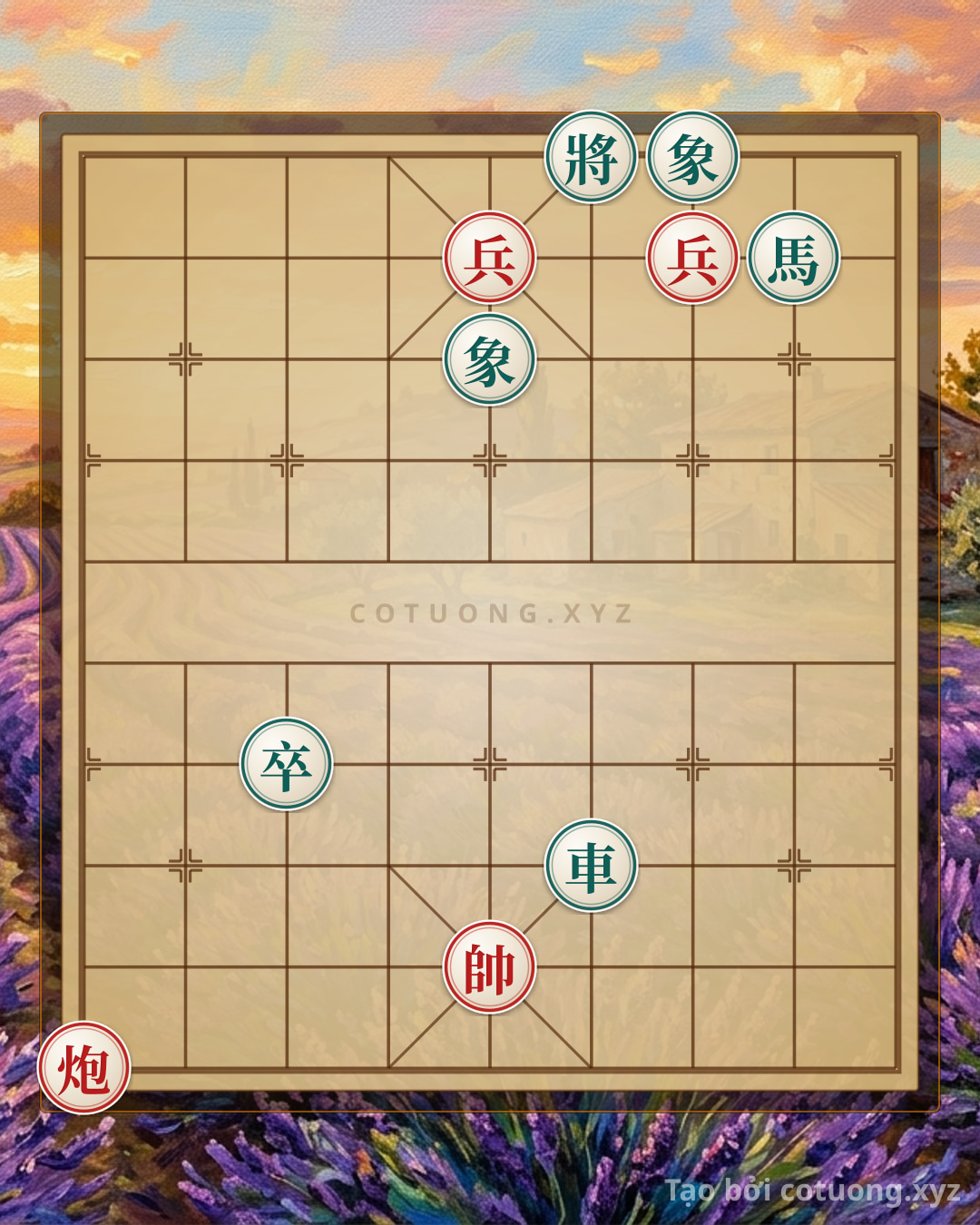 Challenge: Xiangqi (Chinese Chess) Secrets: How Red Simplifies Victory When Trapped - Can you solve it?