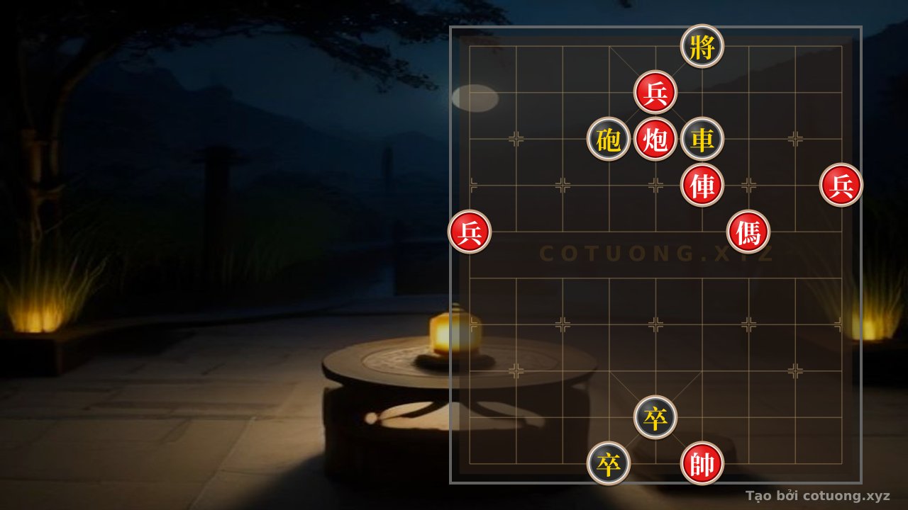 Thế cờ: Tactical Breakthrough: Red Rook at 4-7 - A New Xiangqi Script — Cờ Tướng Online