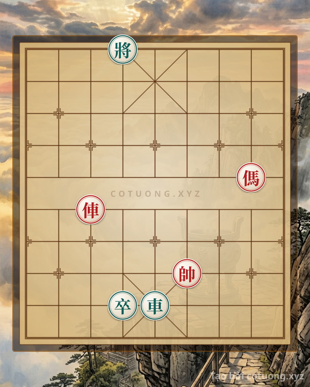 Challenge: The Art of Defense and Counterattack in Classic Xiangqi Positions - Military Strategist - Can you solve it?