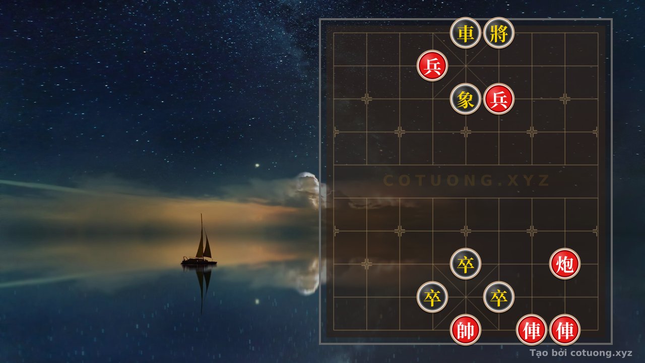 Thế cờ: Classic Killing Technique: Two Chariots, Cannon, and Pawns Overwhelm Chariot with Three Pawns and Elephants - Legendary Xiangqi Puzzle Solution #0587 — Cờ Tướng Online