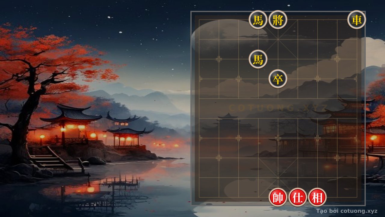Thế cờ: Xiangqi Strategy: Black Horses Interlocking - Red's Defensive Tactics — Cờ Tướng Online