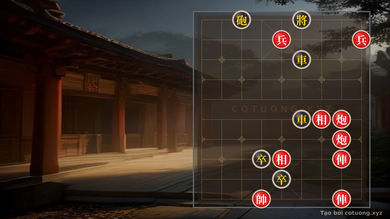 Thế cờ: The Bloody Endgame: Black is Crushed, Only One Escape Route — Cờ Tướng Online