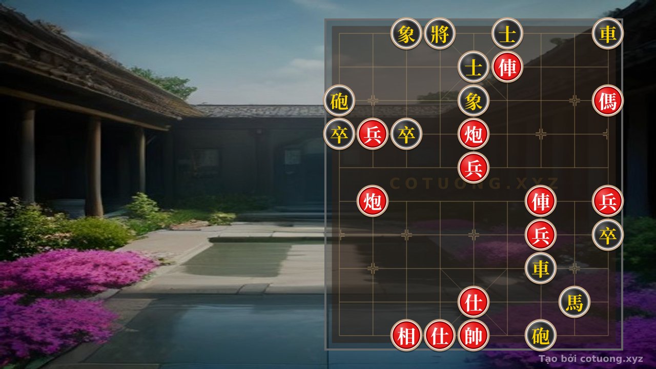 Thế cờ: Xiangqi: Strategy to Defeat the Double Horse Interlocking Formation — Cờ Tướng Online