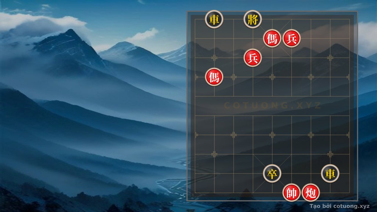 Thế cờ: Xiangqi: The Red Strategy Wins the 'Black Chariot 2' Battle - Lessons from Xich Bi — Cờ Tướng Online
