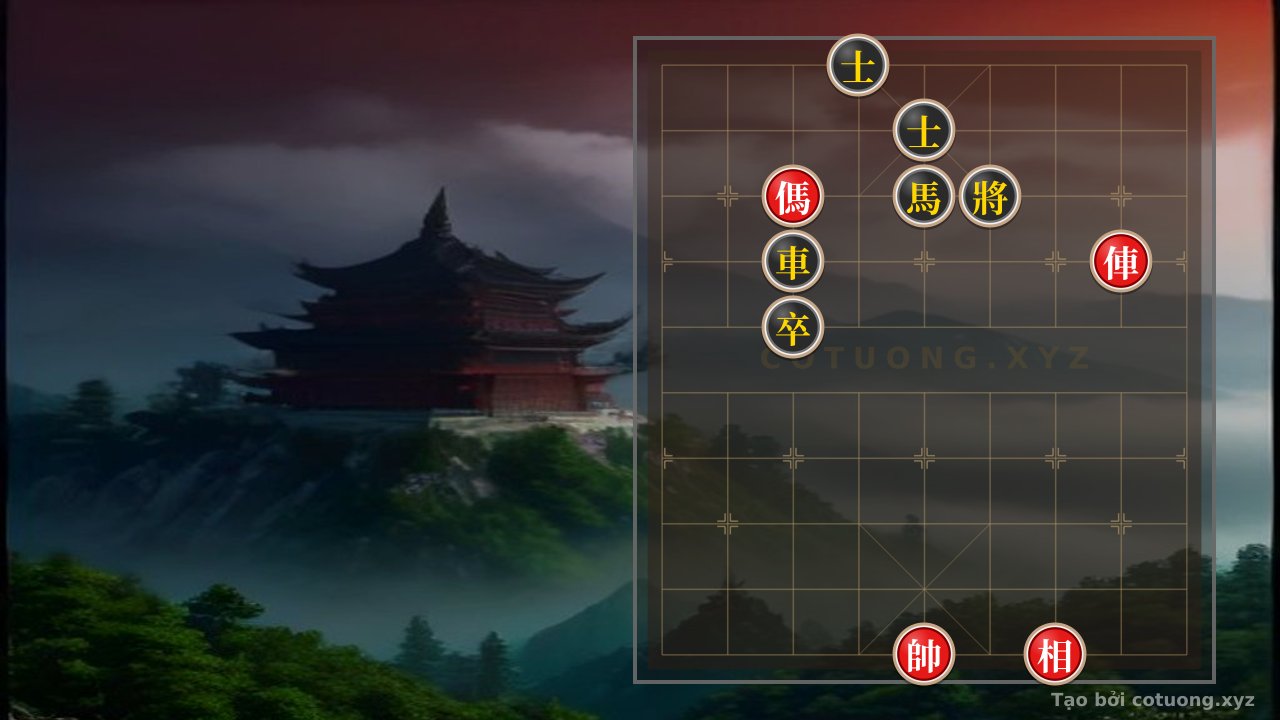 Thế cờ: The 'Red Horse L7 Strikes Empty Cannon' Formation: 