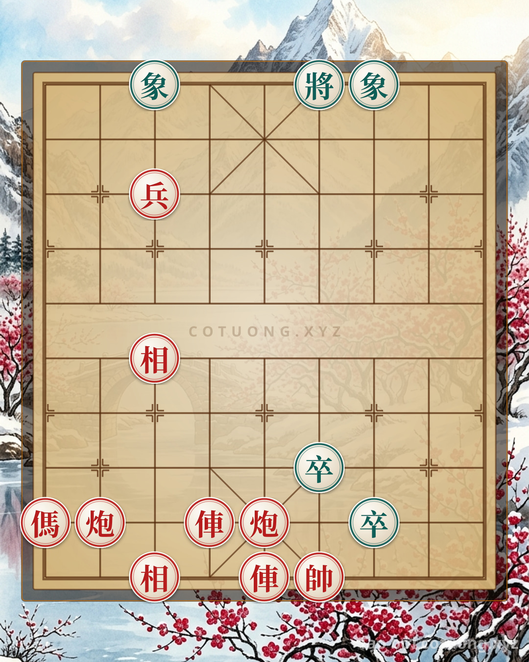 Challenge: Red General Chess: Strategy 'Rook Straight Rush' - Killer Tips from the White General's Classic Tactics - Can you solve it?