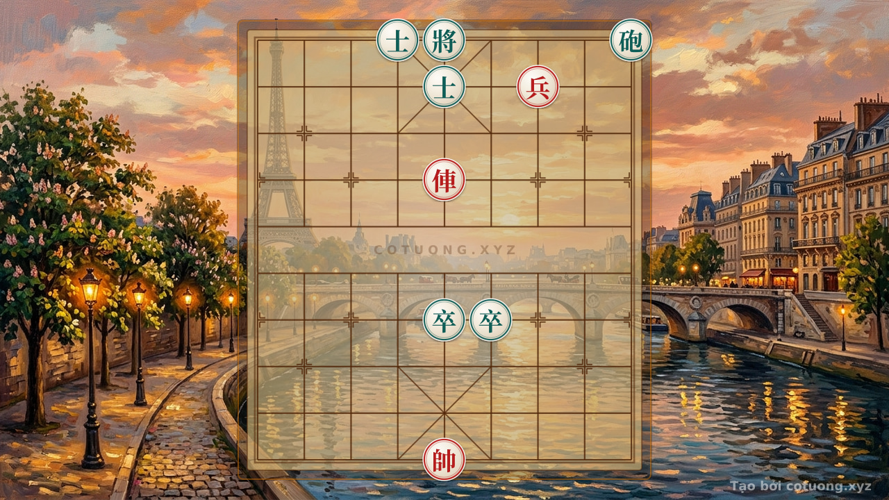 Thế cờ: A Beautiful Chess Formation — Cờ Tướng Online