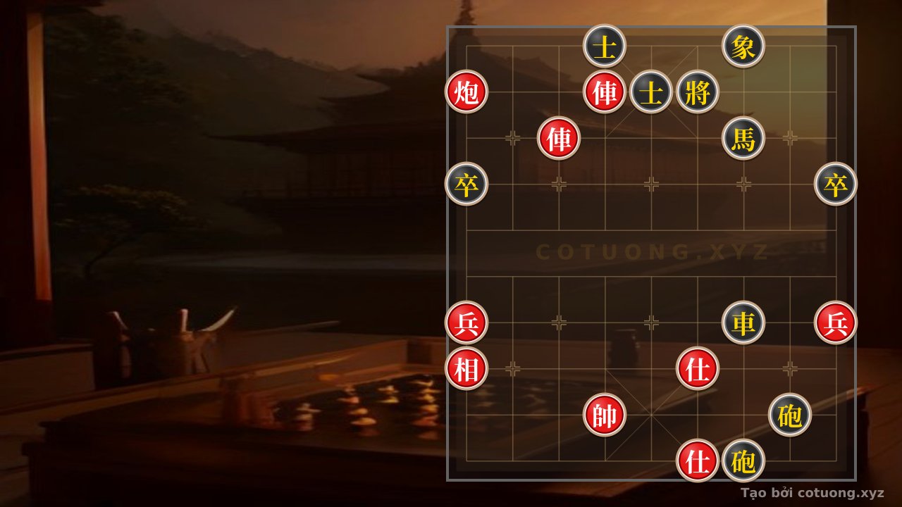 Thế cờ: Xiangqi Master's Secret: When Two Red Chariots Face Two Black Cannons - The Mournful Move That Breaks the Death Trap — Cờ Tướng Online