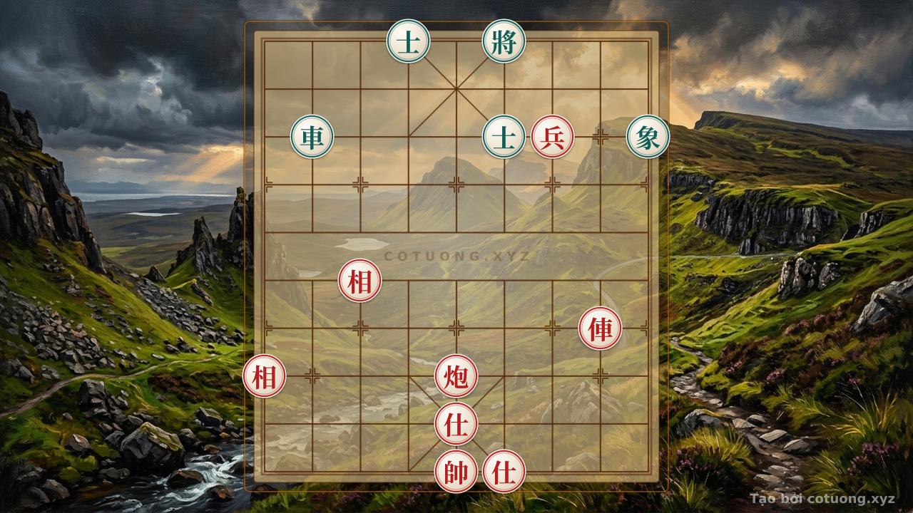 Thế cờ: 'Black Advisor Trap on File 4' - The Deadly Chess Position: 