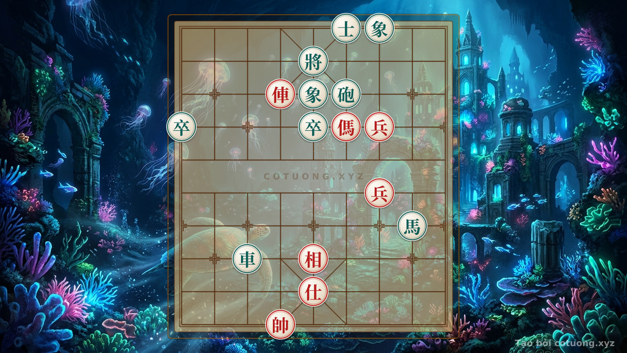 Thế cờ: The Supreme Chess Battle: When the Killing Move Strikes Under the Flame of the Mind — Cờ Tướng Online