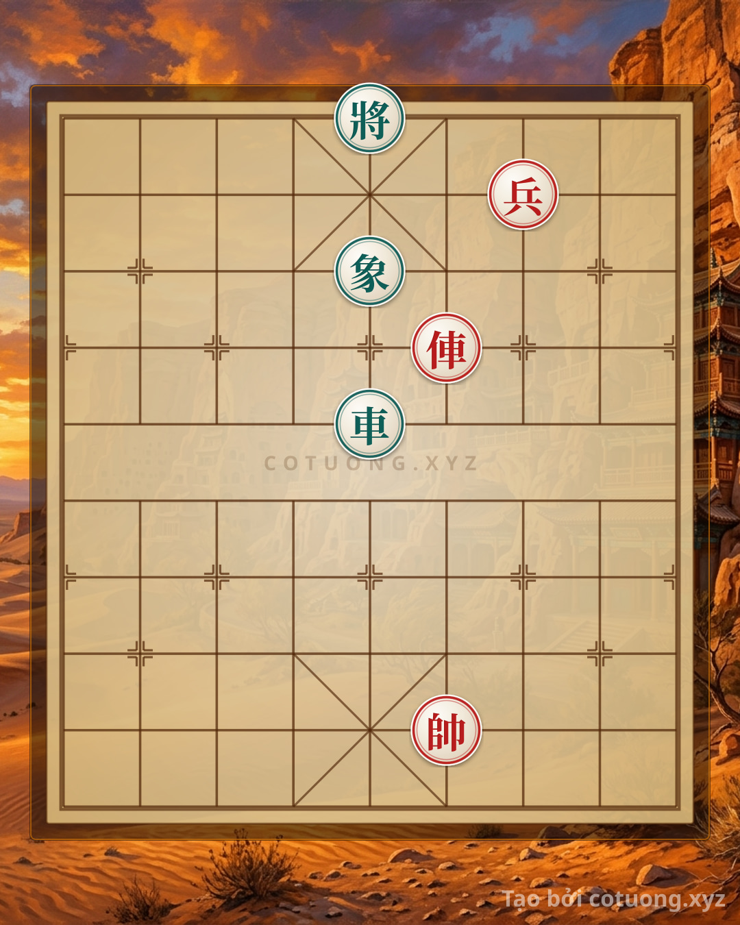 Challenge: 'MANDATORY' INTERCEPTION: Analyzing the Infinite Winning Strategy in the Red Chariot 7th File vs. Black General 5th File 10th Rank | Xiangqi (Chinese Chess) Online PCTips - Can you solve it?