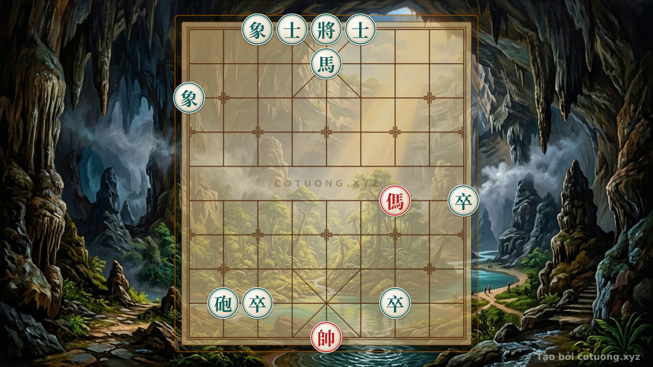 Thế cờ: Xiangqi: The Black Horse's Counterattack - The 'Red Horse on 3,5' Opening Alters the Board — Cờ Tướng Online