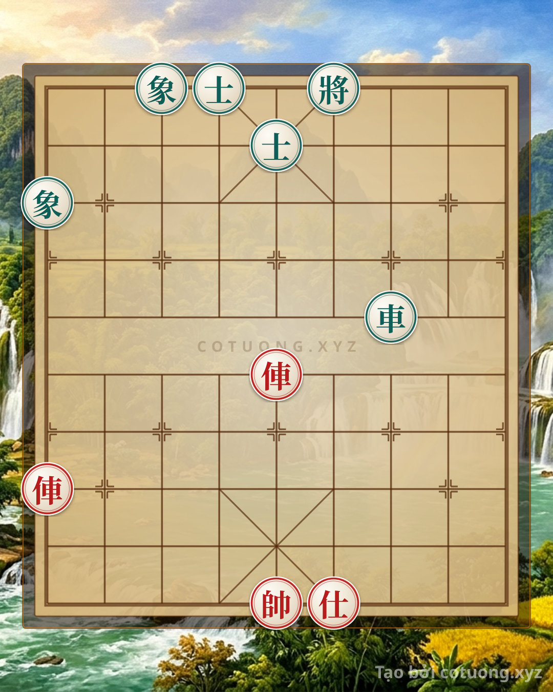 Challenge: Art of Defensive Counterattack: The 'Chariot Thrust' Formation of Red in Chinese Chess - Can you solve it?