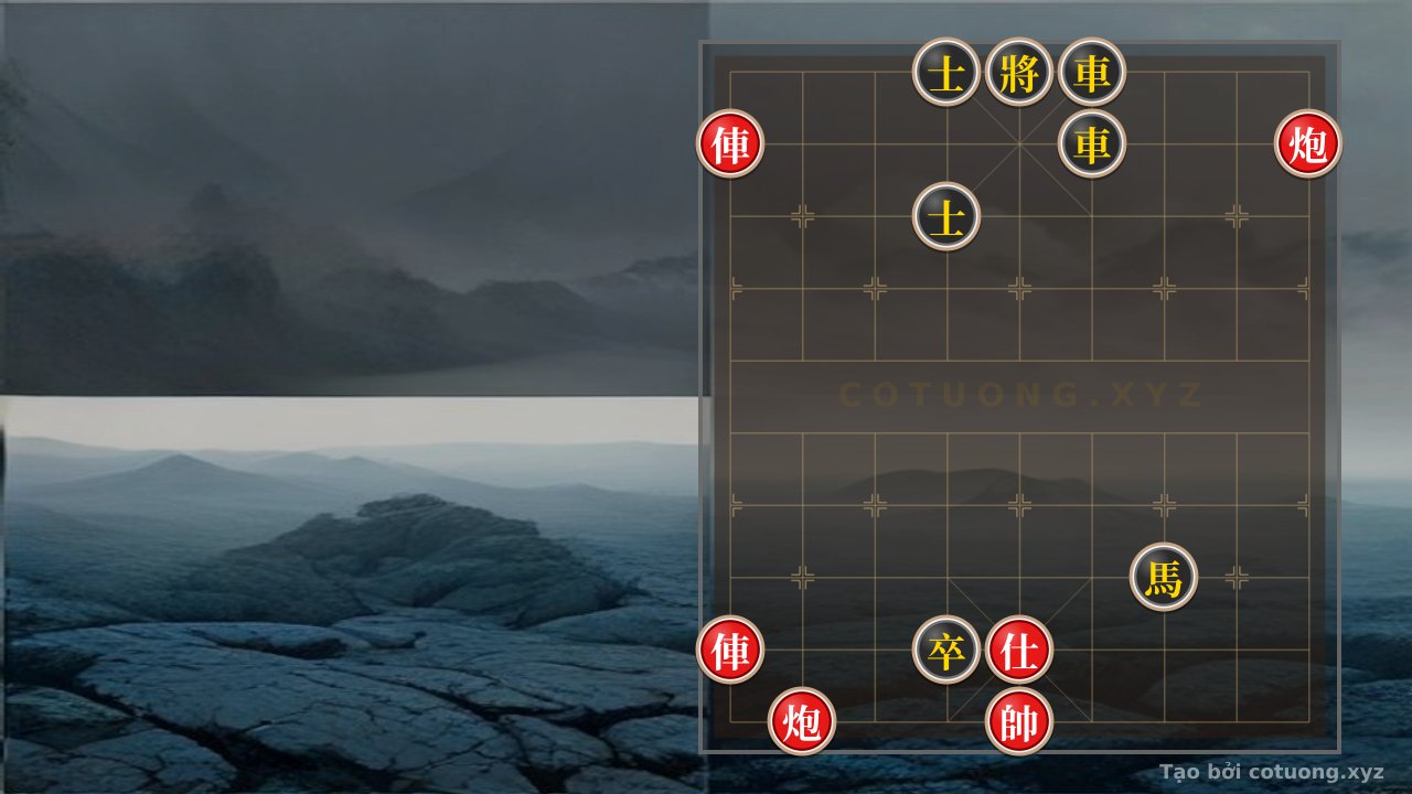 Thế cờ: Xiangqi (Chinese Chess): Black's Defense in the Red Chariot Storm — Cờ Tướng Online