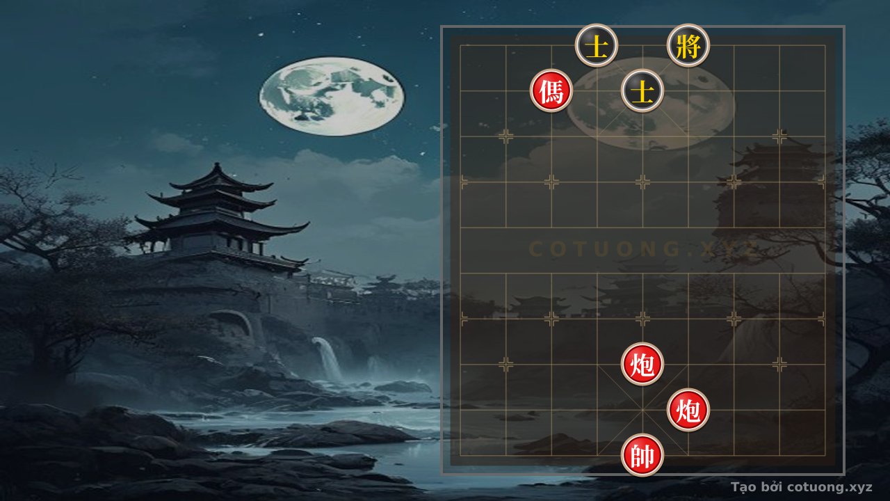 Thế cờ: Cờ Tướng: Chiến Thuật Đỏ Phá Vây - Học Bài Từ Thế Trận 'Pháo Đỏ Vây Sĩ Đen' — Cờ Tướng Online