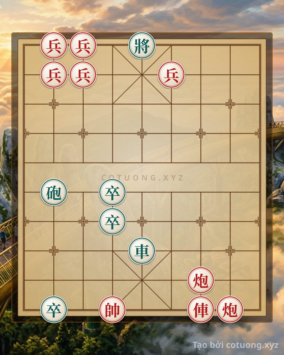 Challenge: Red Cannon Trap on File 3, Rank 2: Defensive Tactics for the Black General - Can you solve it?