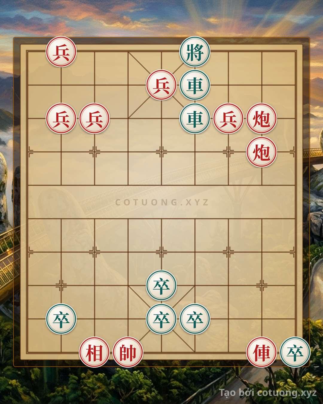 Challenge: Red General Chess: Strategy to Break the Black Camp - Decoding the Checkmate - Can you solve it?