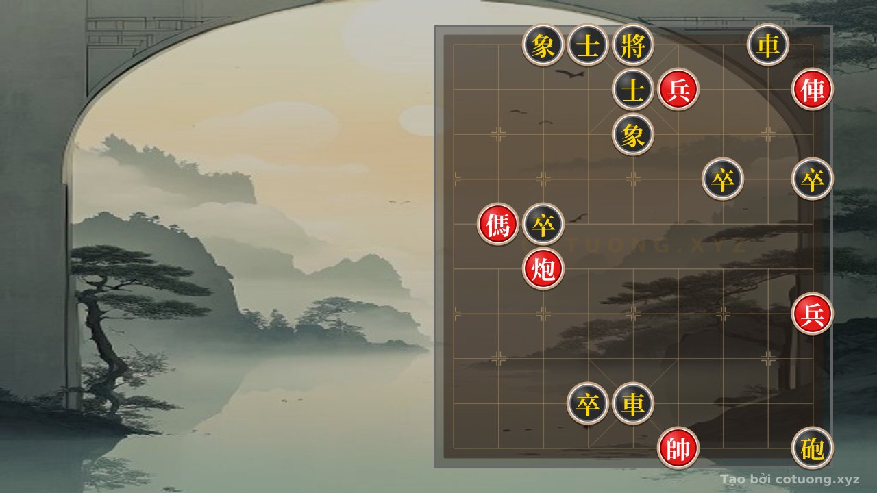 Thế cờ: The Black's Defensive Secrets in the 'Elephant File 3 - Chariot File 8' Formation — Cờ Tướng Online