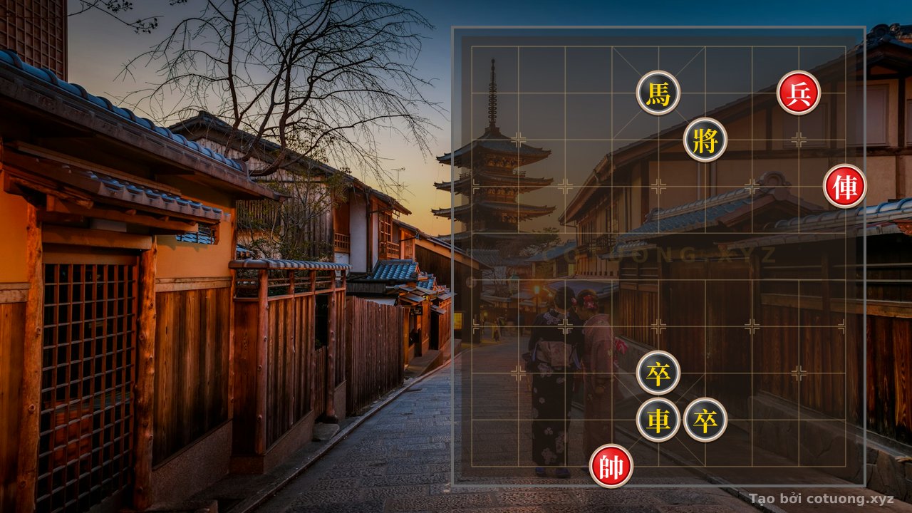 Thế cờ: Red Chariot on File 1, Rank 7: Breaking the Black General's Defense in the 'Black Horse on File 5, Rank 9' Formation — Cờ Tướng Online