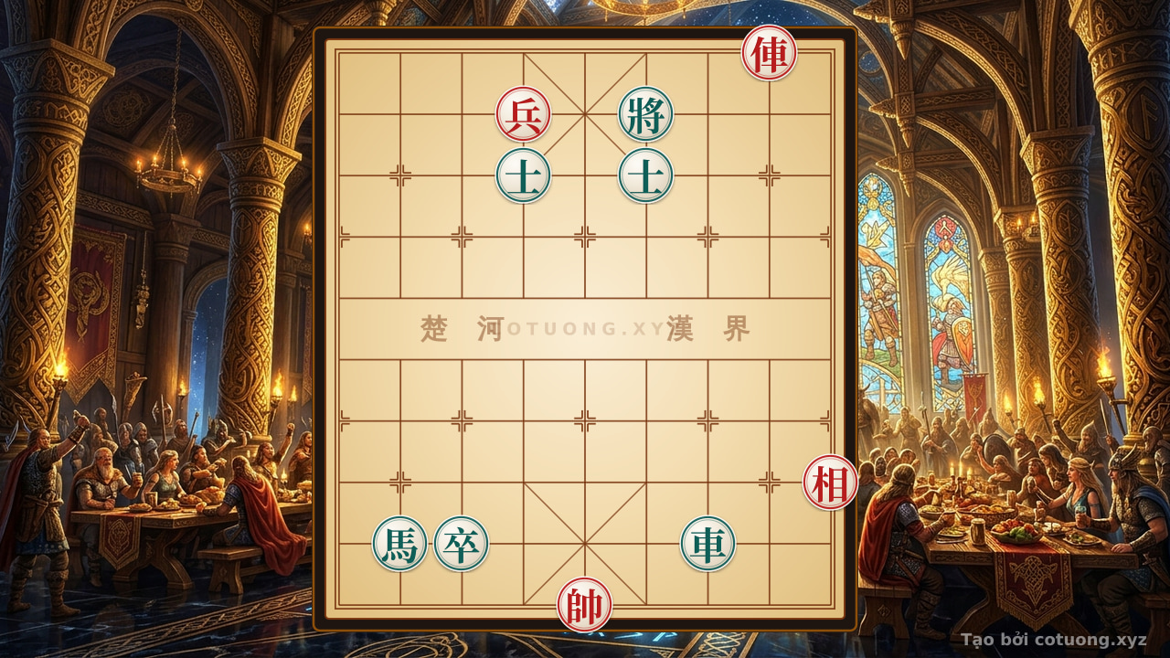 Thế cờ: The Fortified Defense: Mastering the Red Chariot's Opening on 2nd Rank — Cờ Tướng Online