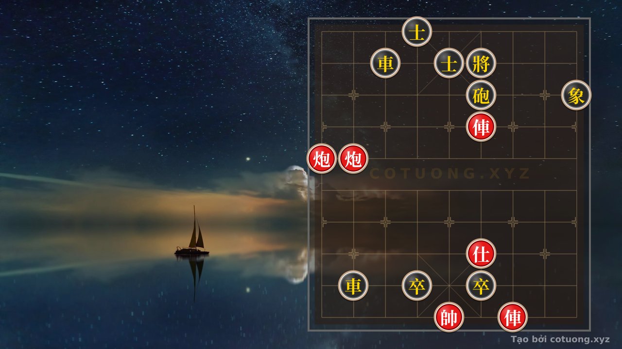 Thế cờ: The Secret to Defeating the 'Monster' 2 Rooks 2 Cannons: Flipping the Board with Just 1 Advisor! — Cờ Tướng Online