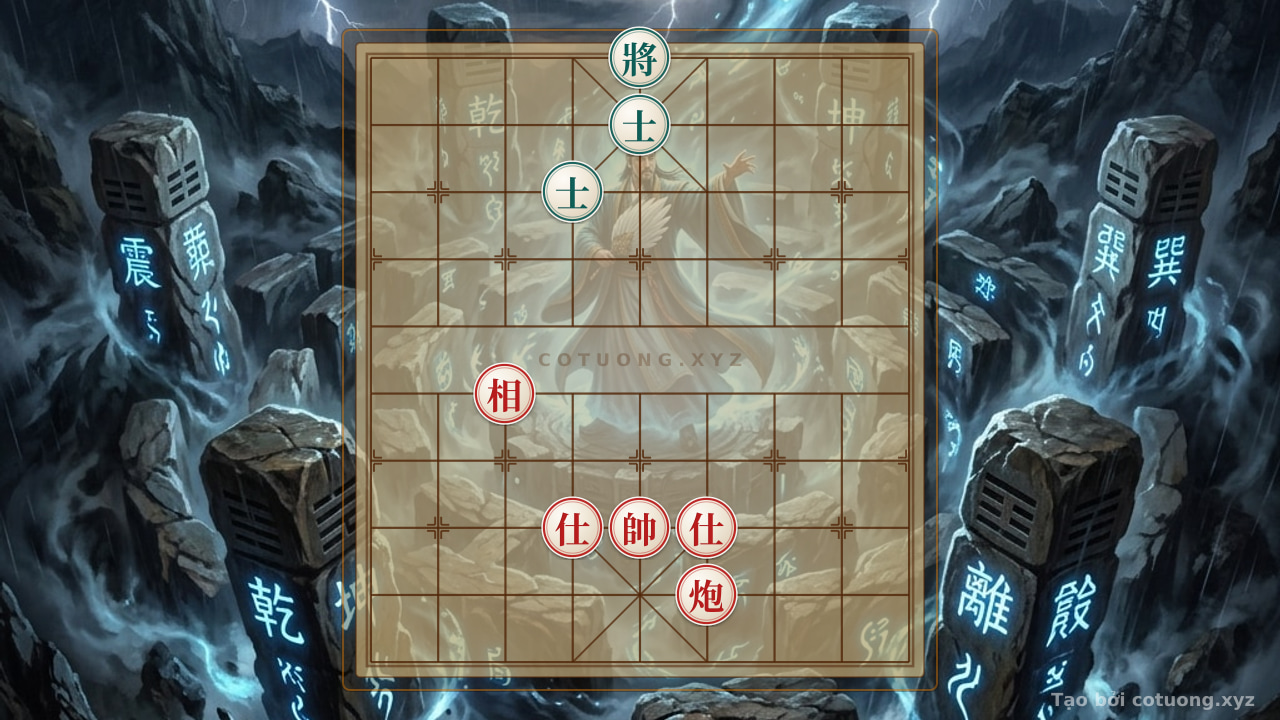 Thế cờ: Xiangqi: Red General's Strategic Breakthrough - Crushing Attack Tactics — Cờ Tướng Online