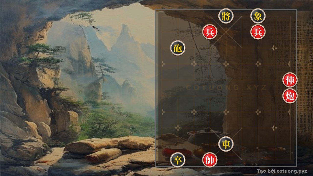 Thế cờ: Xiangqi Master: Red Chariot's Strategic Moves in the Killing Formation — Cờ Tướng Online