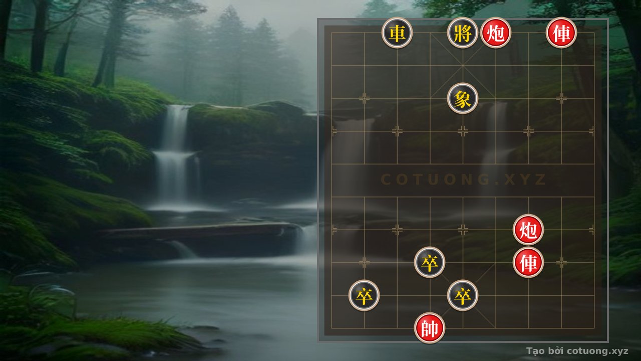 Thế cờ: Xiangqi: Defense Tips When Facing a Red Chariot on the Third Rank — Cờ Tướng Online