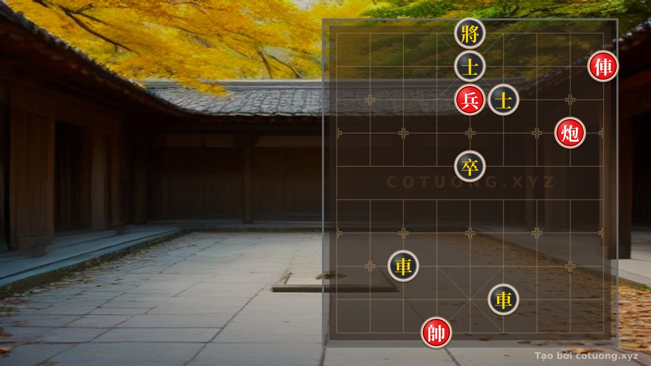 Thế cờ: Red General: Compelling Strategy to Overwhelm the Black Chariot — Cờ Tướng Online