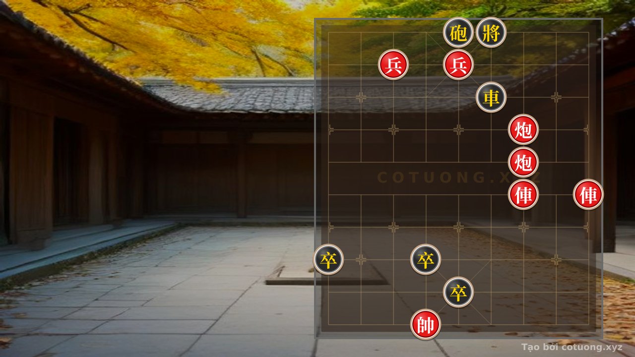 Thế cờ: The 'Red Cannon Exposed on the 7th File' Trap - A Brutal Tactical Guide for the Red Player — Cờ Tướng Online
